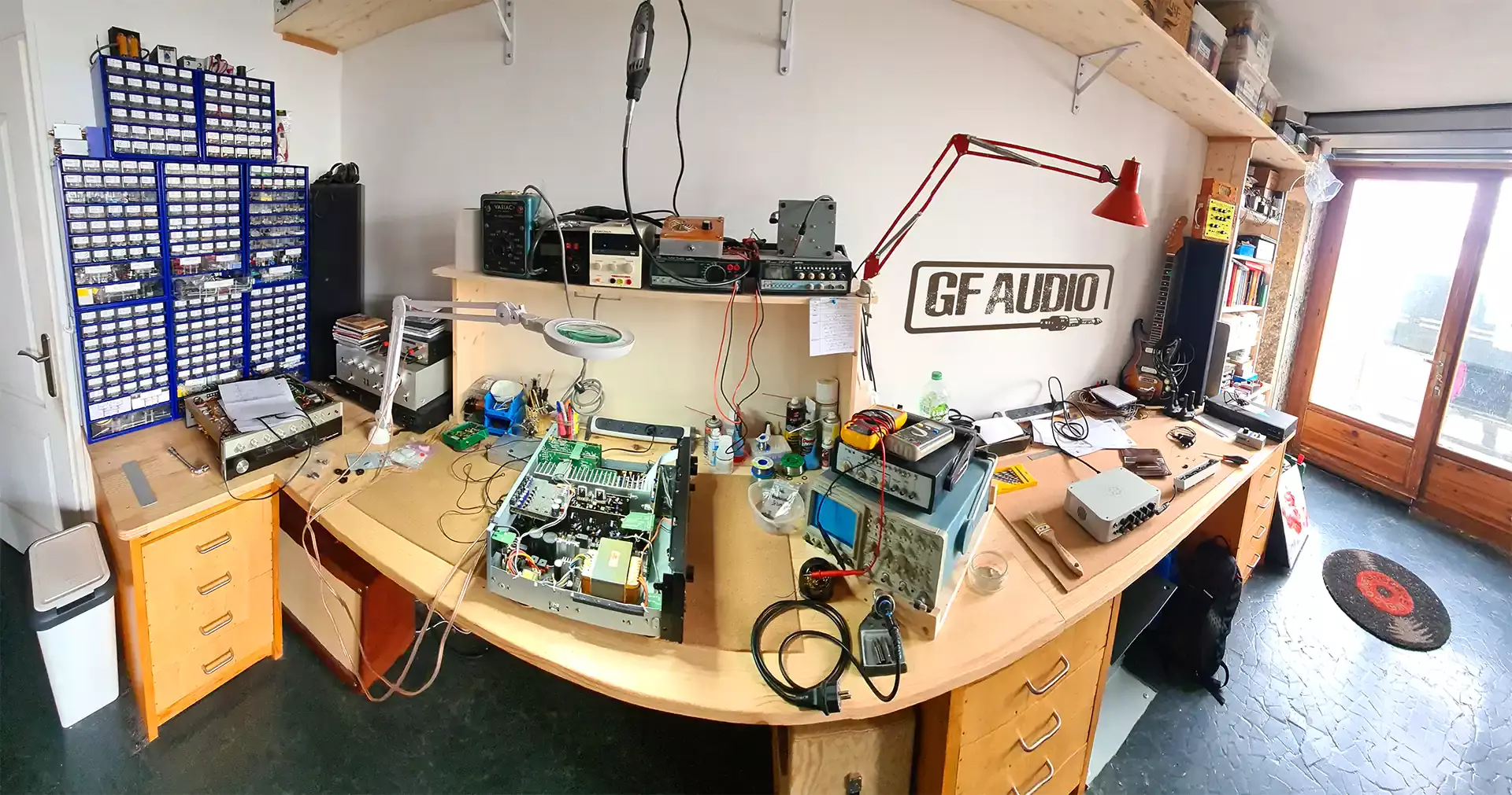 GF Audio's workshop repair and maintenance of audio gears | Lyon